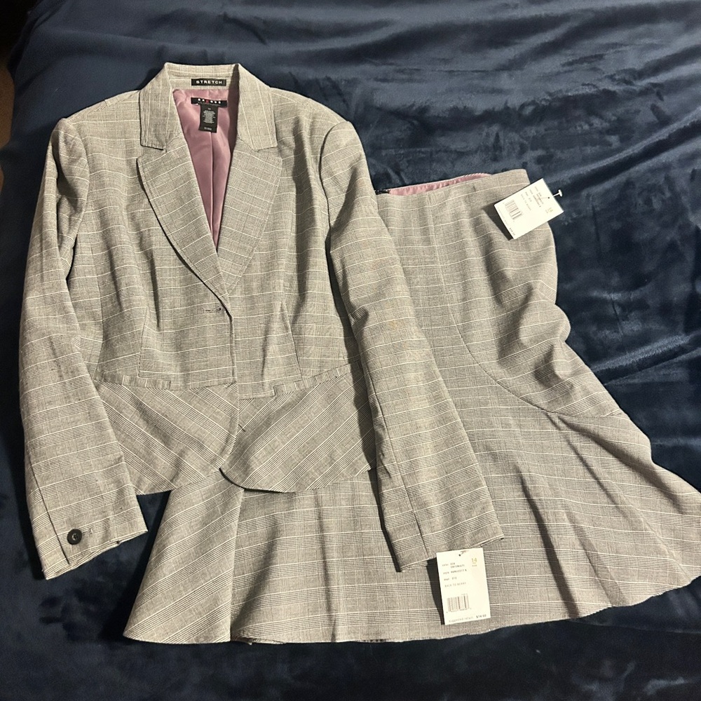 Axcess Gray A-Line Skirt